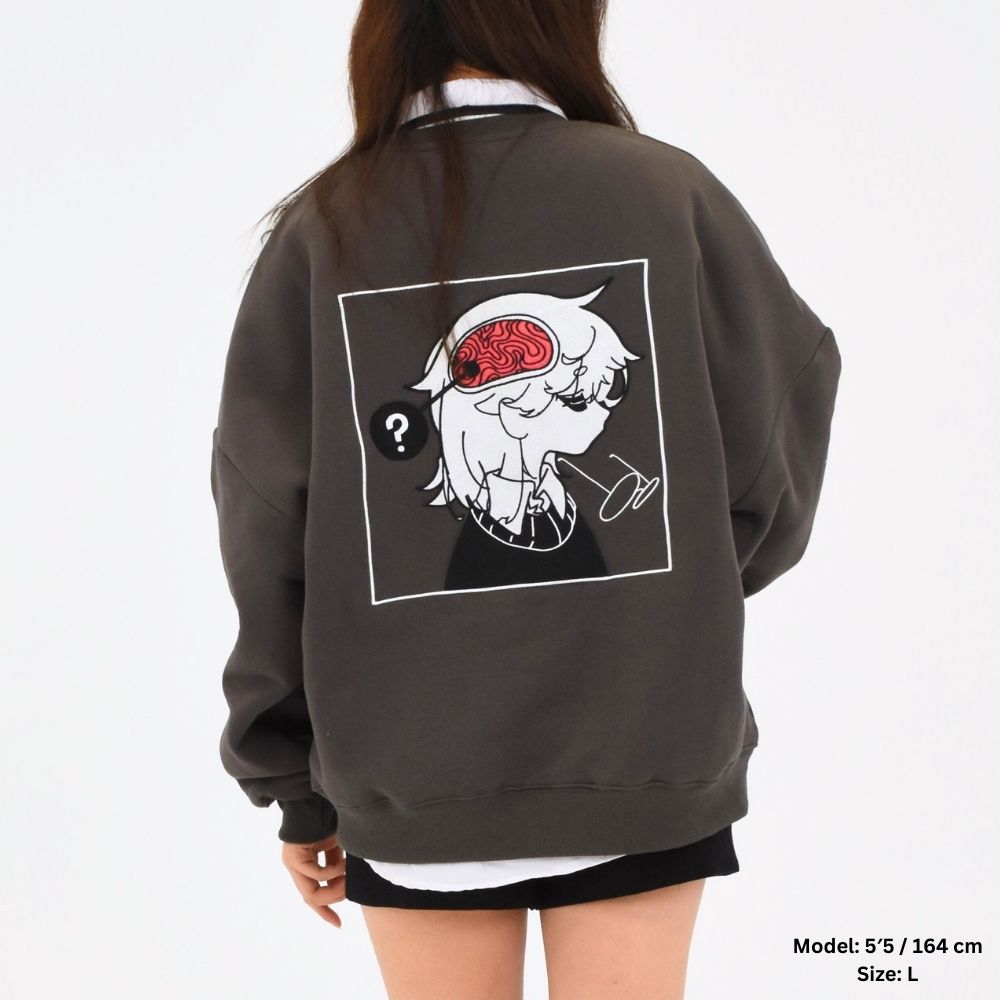Fully Embroidered Sweater