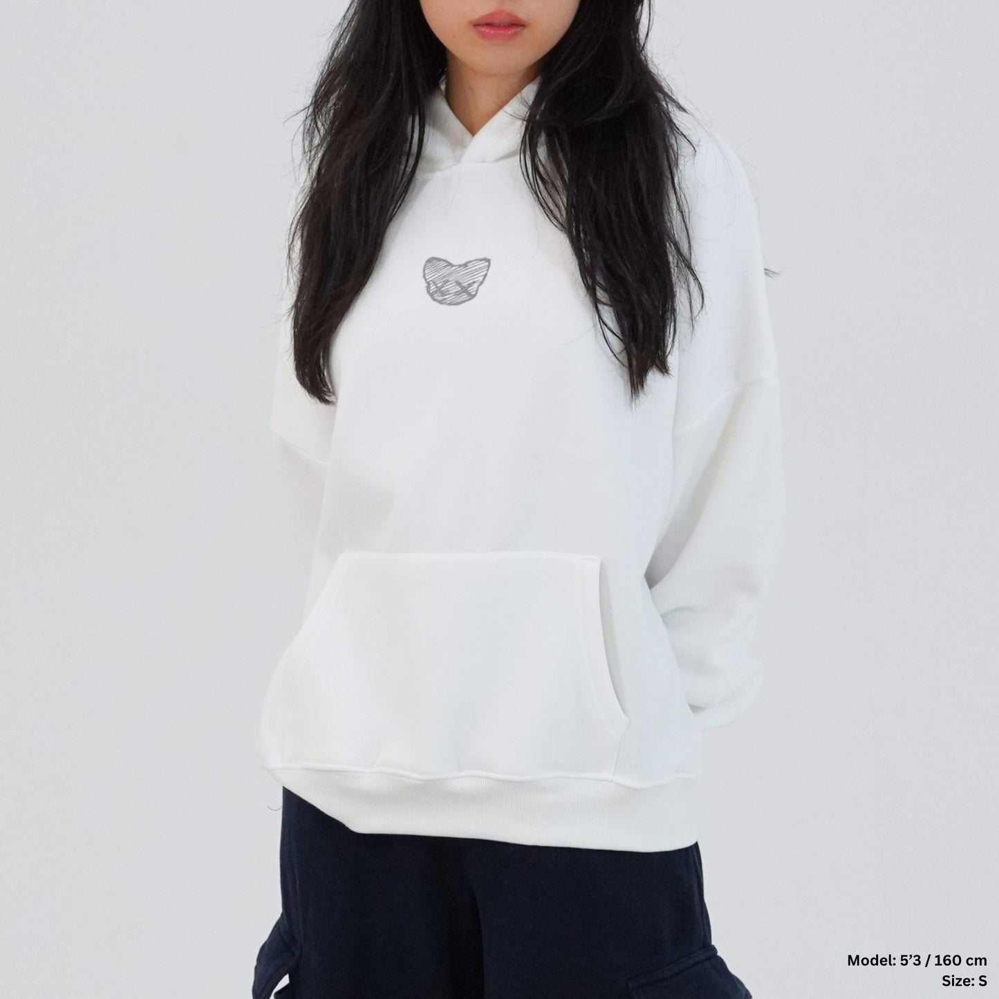 White Hoodie X.X