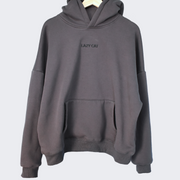 front hoodie lazy cat
