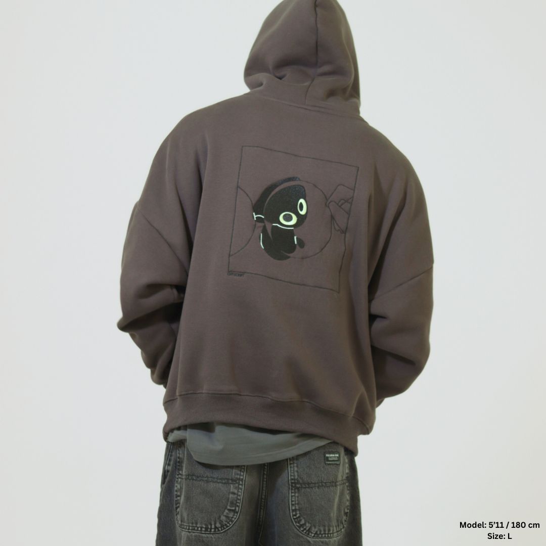 OFFSCRIPT Lazy Cat Hoodie
