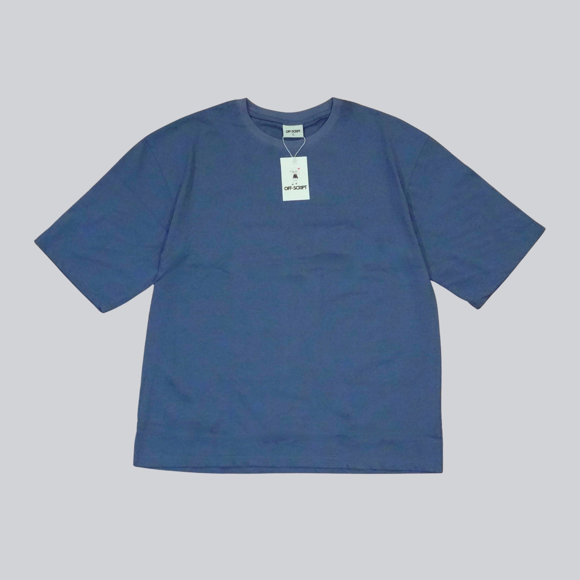 Cobalt Blue T-shirt – OFF SCRIPT