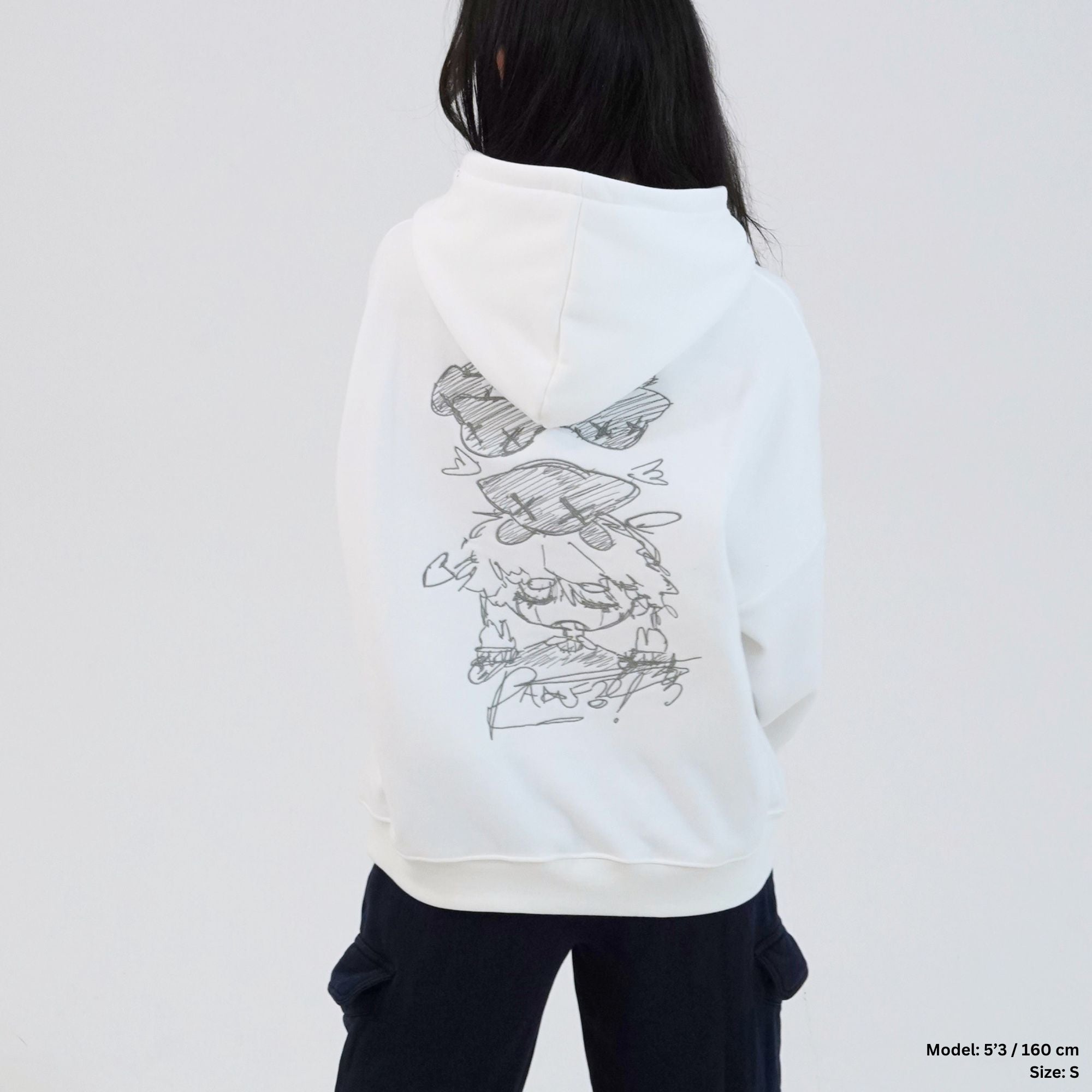 White Hoodie – OFF SCRIPT